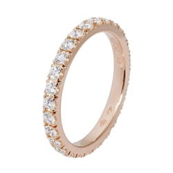 Van Cleef & Arpels Felicite Eternity Ring 2.1mm K18 Rose Gold