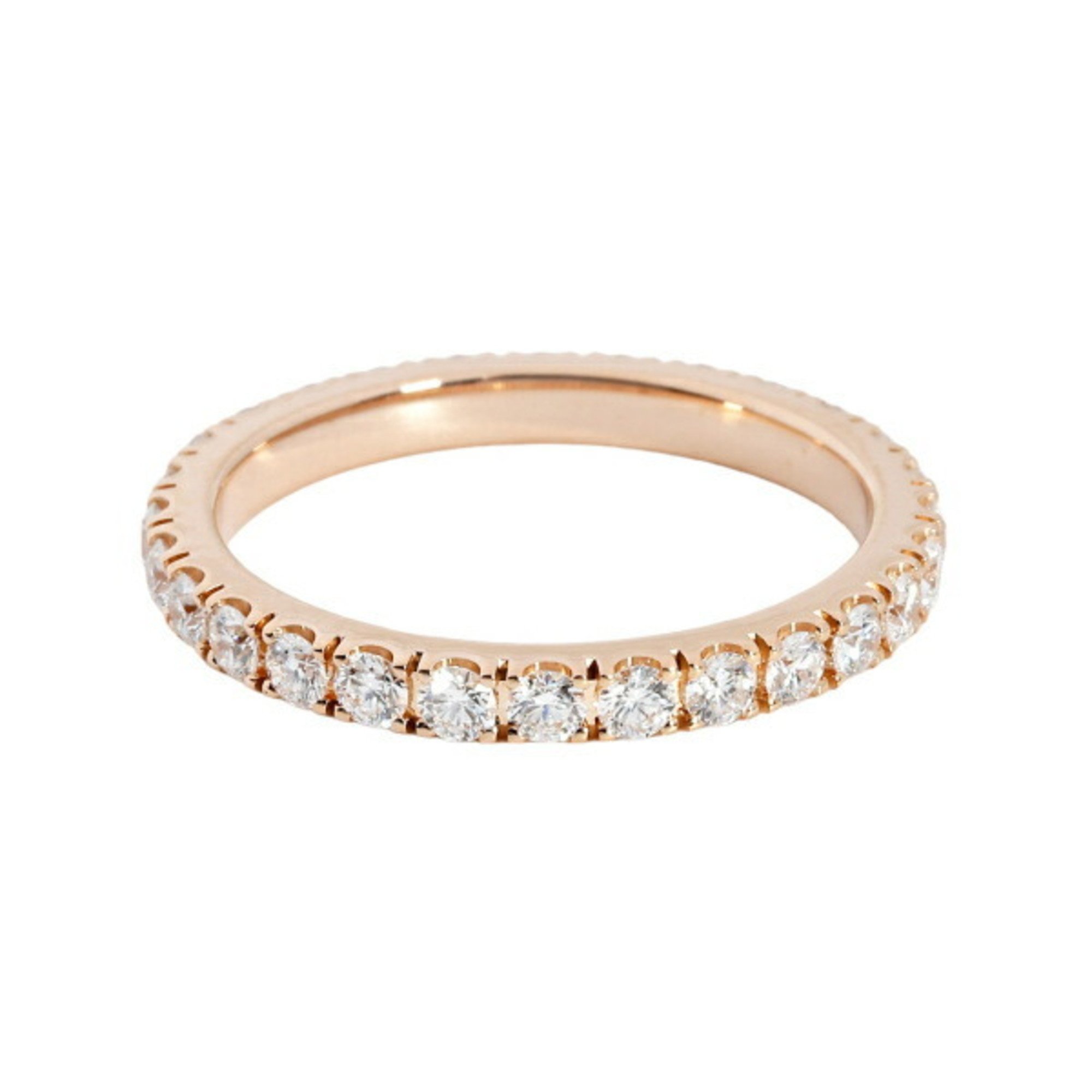 Van Cleef & Arpels Felicite Eternity Ring 2.1mm K18 Rose Gold