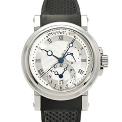 Breguet Marine GMT 5857ST/12/5ZU Silver Dial Men's Watch