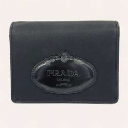 Prada Bi-fold Wallet Tessuto Nylon Black 1M0668 PRADA