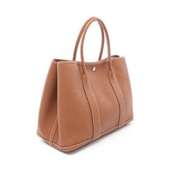 Hermes HERMES Garden PM Tote Bag Negonda Women's Brown