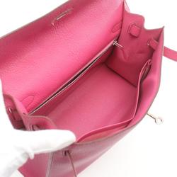 Hermes Kelly 32 Rose Purple Handbag Bag Chevre Ladies Pink