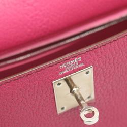 Hermes Kelly 32 Rose Purple Handbag Bag Chevre Ladies Pink