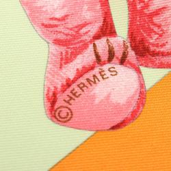 Hermes HERMES Carré 90 confidents descoeurs Scarf Silk Women's Orange Multicolor