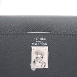 Hermes Kelly 25 handbag, bag, Epsom leather, women's, grey