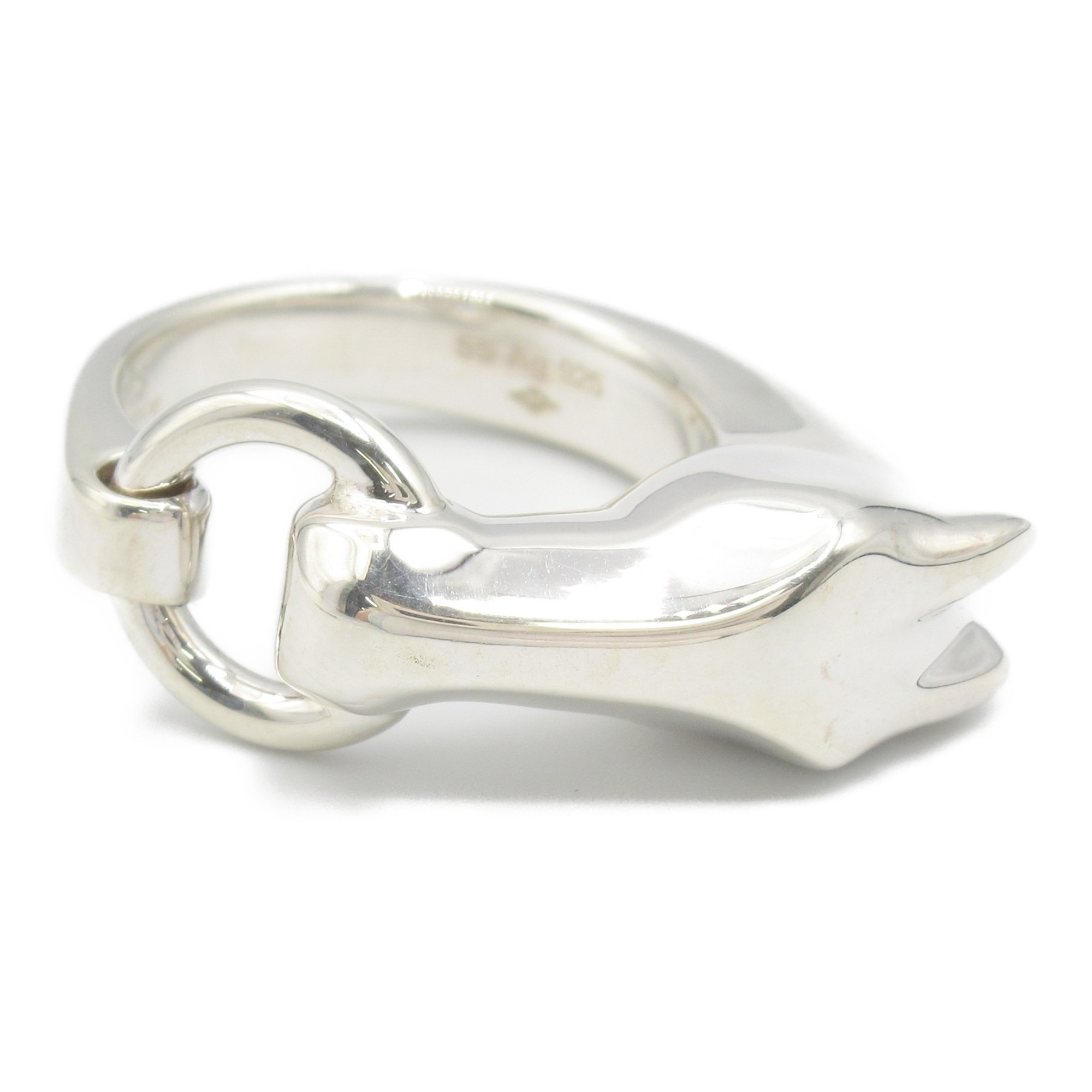 Hermes HERMES Gallop Ring Ring/Finger Silver 925 Men's Women's