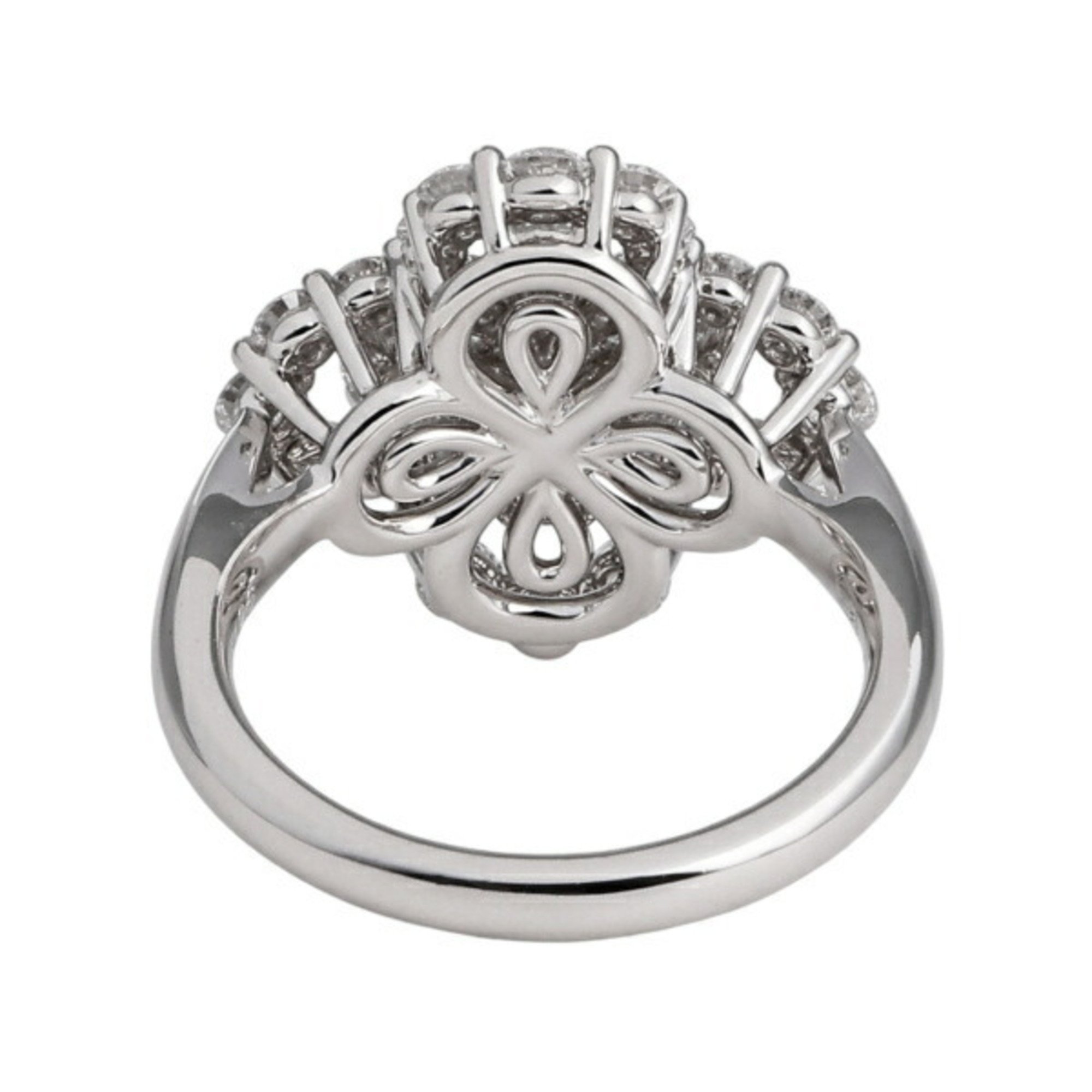 Harry Winston Loop Full Motif PT950 Ring