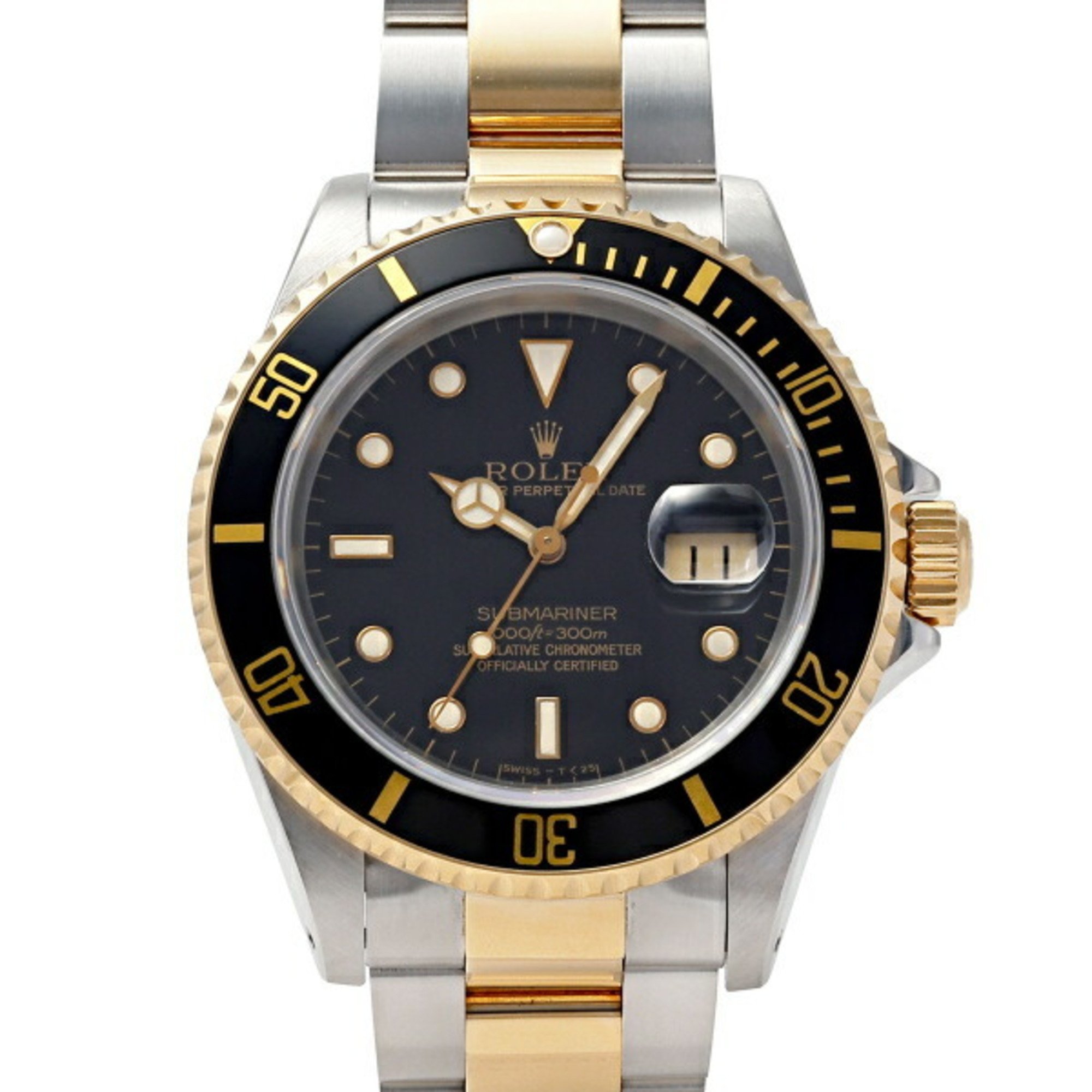 Rolex ROLEX Submariner Date 16613 Black Dial Men's Watch