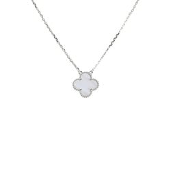 Van Cleef & Arpels Alhambra K18WG White Gold Necklace