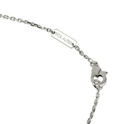 Van Cleef & Arpels Alhambra K18WG White Gold Necklace