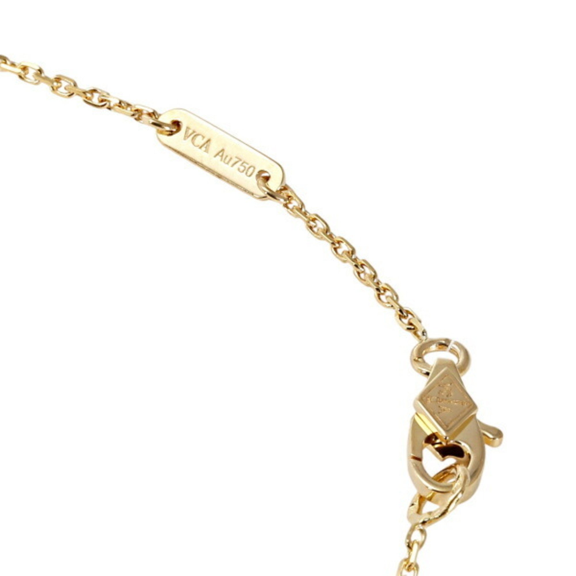 Van Cleef & Arpels Frivole K18YG Yellow Gold Necklace