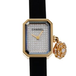 CHANEL Premiere Camellia H6362 Full Diamond Dial Watch for Women