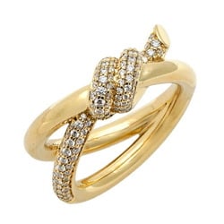 Tiffany Knot Double Row Ring in 18K Yellow Gold