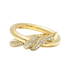 Tiffany Knot Double Row Ring in 18K Yellow Gold