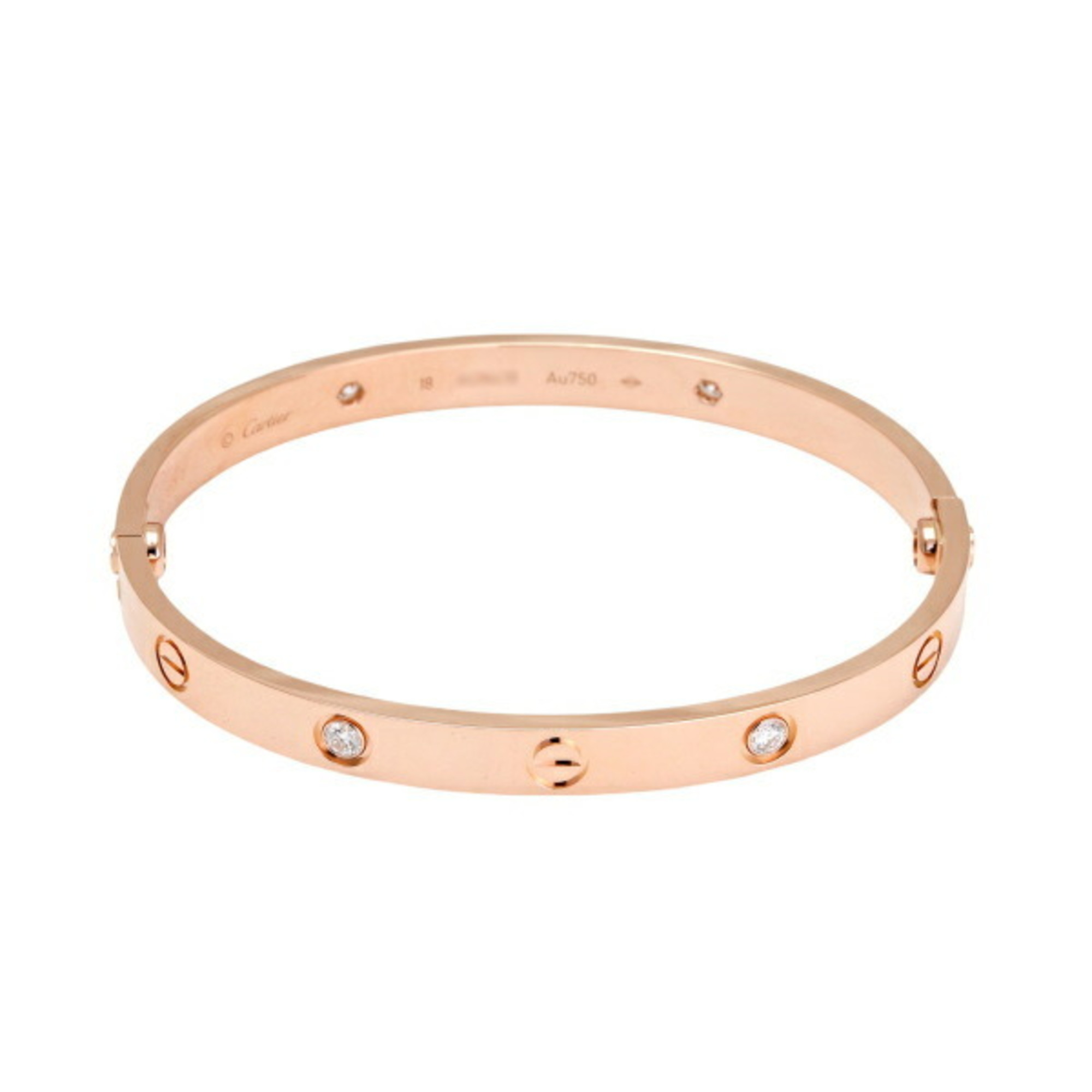 Cartier Love K18PG Pink Gold Bracelet