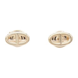 Hermes HERMES Chaine d'Ancre Earrings K18PG (Pink Gold) Women's Gold