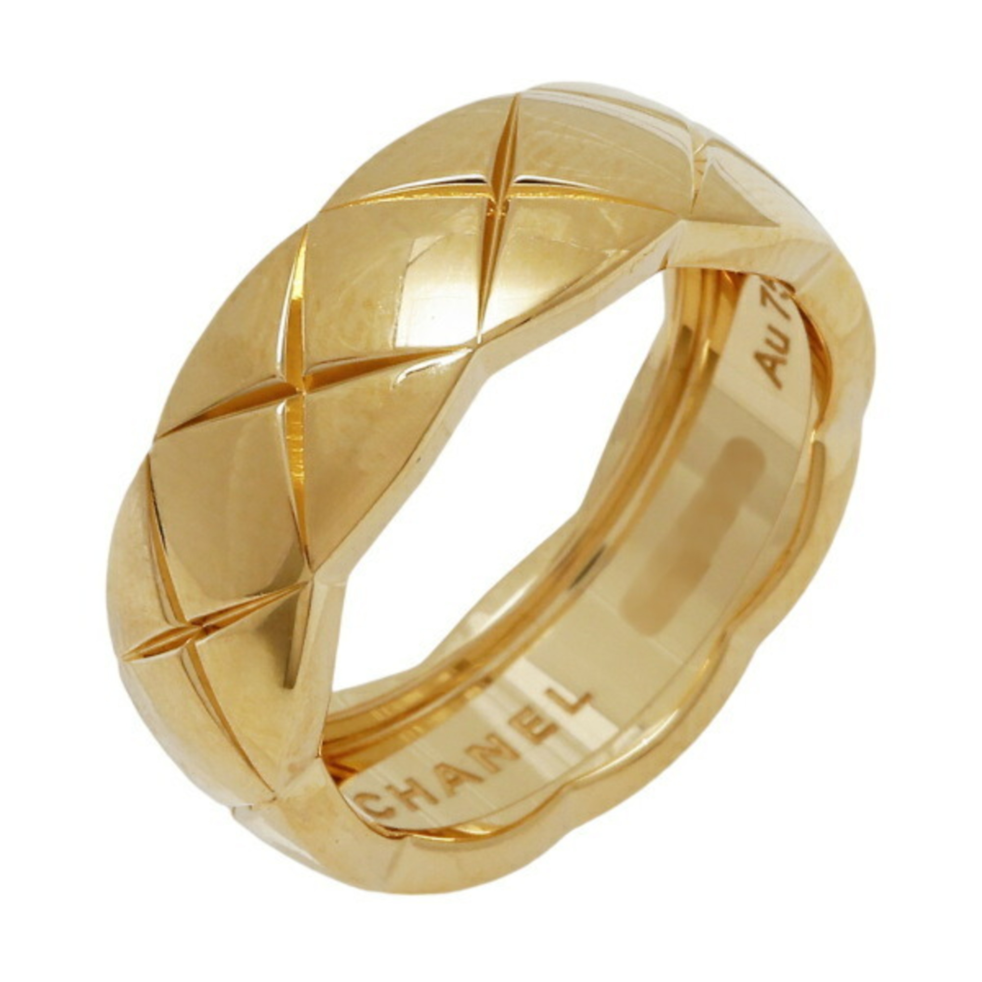 Chanel Coco Crush Medium K18YG Yellow Gold Ring