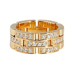 Cartier Maillon Panthere K18YG Yellow Gold Ring