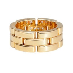 Cartier Maillon Panthere K18YG Yellow Gold Ring