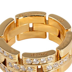 Cartier Maillon Panthere K18YG Yellow Gold Ring