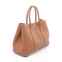 Hermes HERMES Garden TPM Gold Tote Bag Negonda Women's Brown