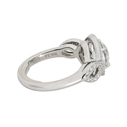 Harry Winston Lily Cluster Engagement Ring PT950