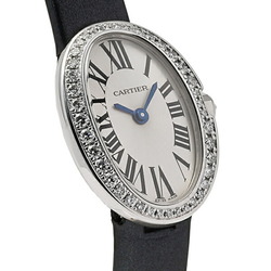 Cartier Baignoire WB520027 Silver Dial Wristwatch for Women