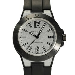 BVLGARI Diagono Magnesium 41 102427 DG41C6SMCVD Grey Dial Men's Watch