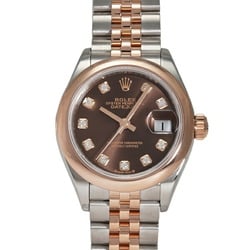 Rolex ROLEX Datejust 28 279161G Chocolate Dial Watch for Women