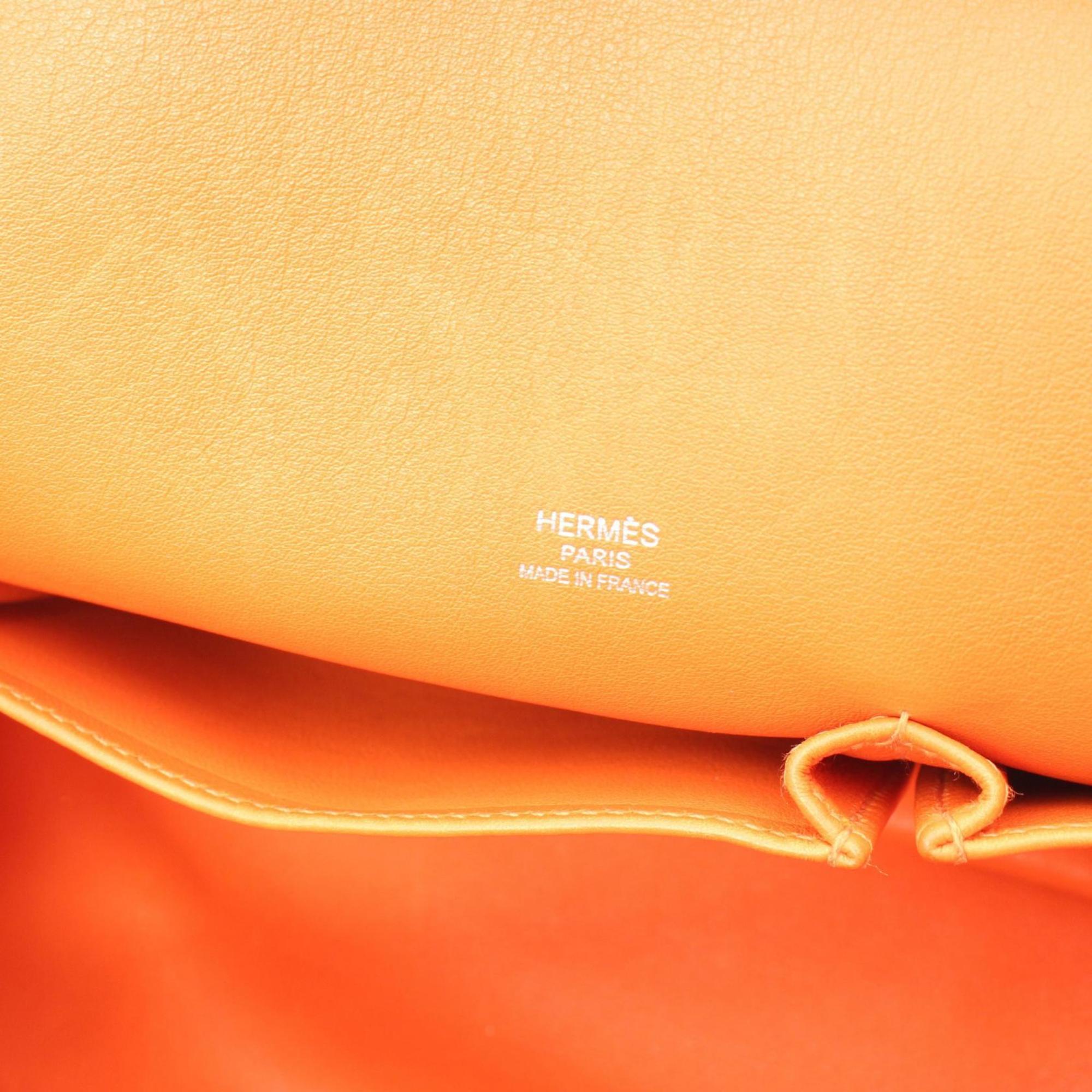 Hermes HERMES Gypsiere 28 Shoulder Bag Swift Leather Women's Orange