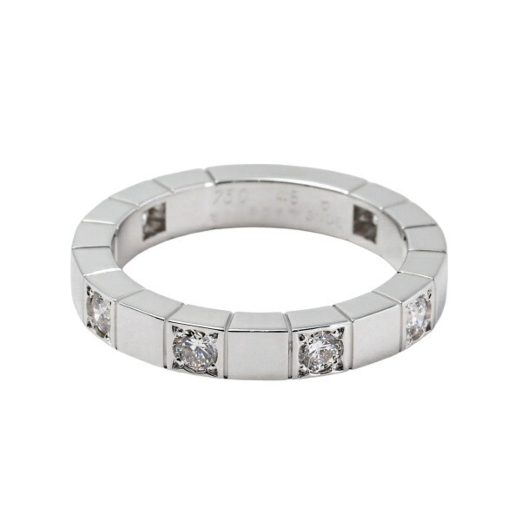 Cartier Lanier K18WG White Gold Ring