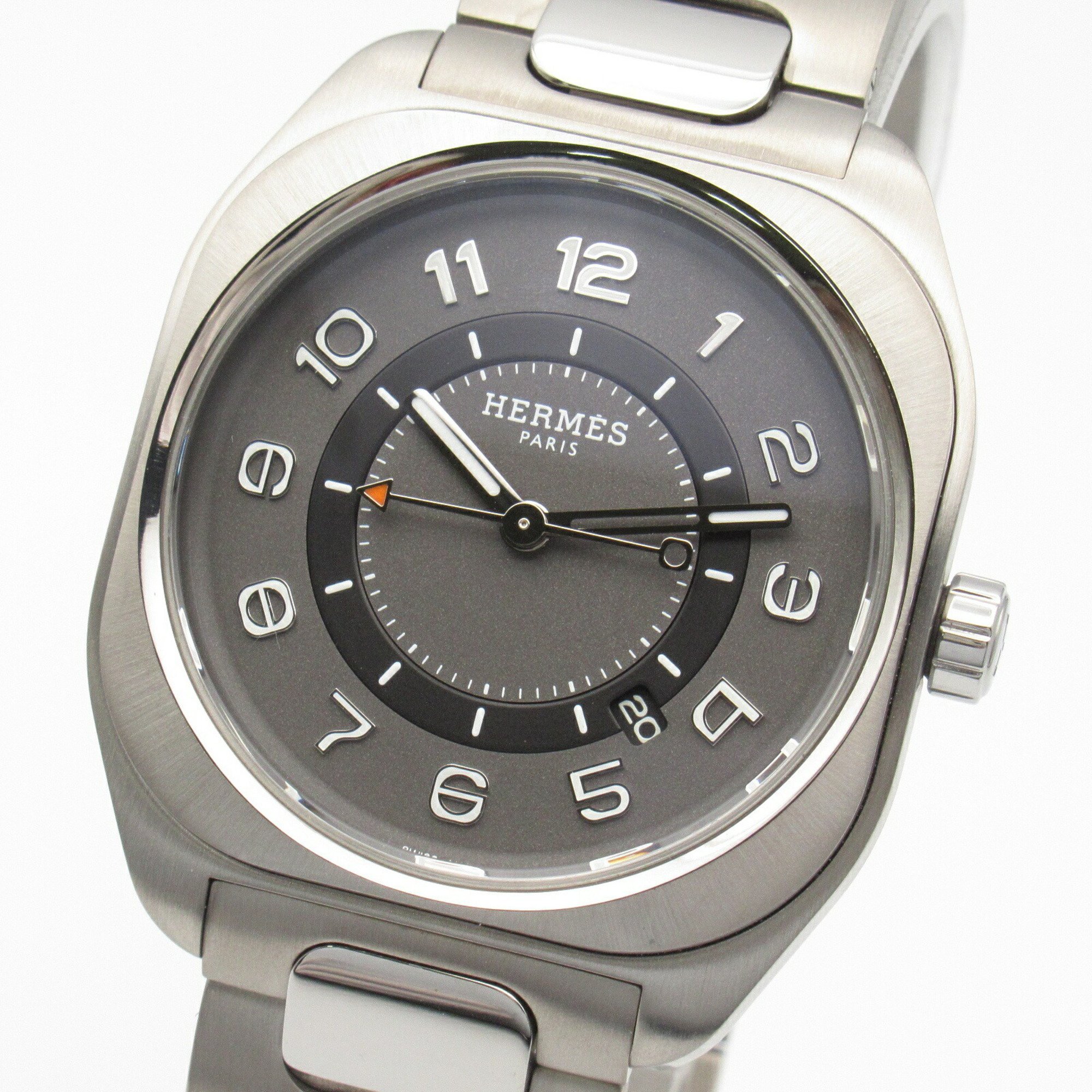 Hermes HERMES H08 Watch Titanium Men's Grey W049427WW00