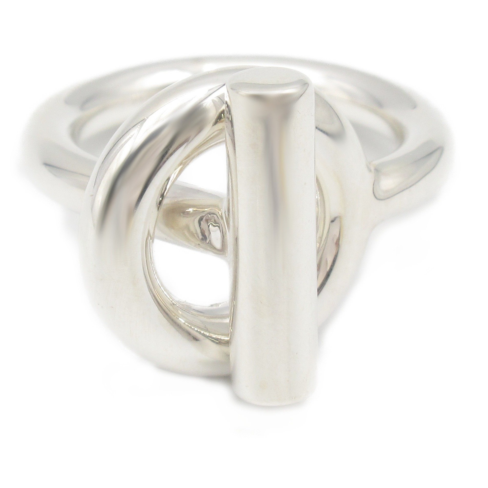 Hermes HERMES Echappé Ring, Silver 925, Women's,