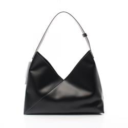 MM6 Maison Margiela MM6 Shoulder Bag, Leather, Women's, Black, SB6WC0016P7183T8013