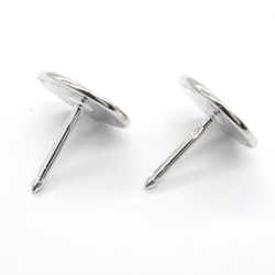 Hermes HERMES Gunbird Diamond Earrings K18WG (White Gold) Ladies Clear