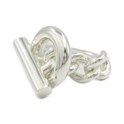 Hermes Croisette Ring, Silver 925, Women's, Silver, H104587B