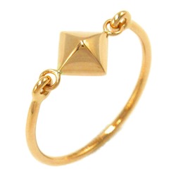 Hermes HERMES Medor Stud Pyramid Ring K18PG (Pink Gold) Women's Gold