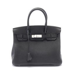 Hermes HERMES Birkin 30 Handbag Bag Togo Women's Black