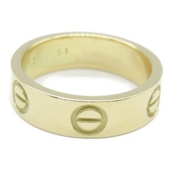 Cartier Love Ring, K18 (yellow gold), Men's, Women's, Gold