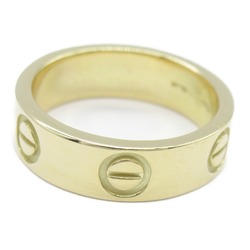 Cartier Love Ring, K18 (yellow gold), Men's, Women's, Gold