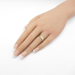 Cartier Love Ring, K18 (yellow gold), Men's, Women's, Gold