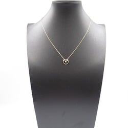 Cartier Amulet Onyx Diamond Necklace K18PG (Pink Gold) Ladies Clear Black