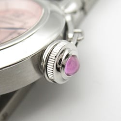 CARTIER Miss Pasha watch, stainless steel, ladies, pink, W3140008