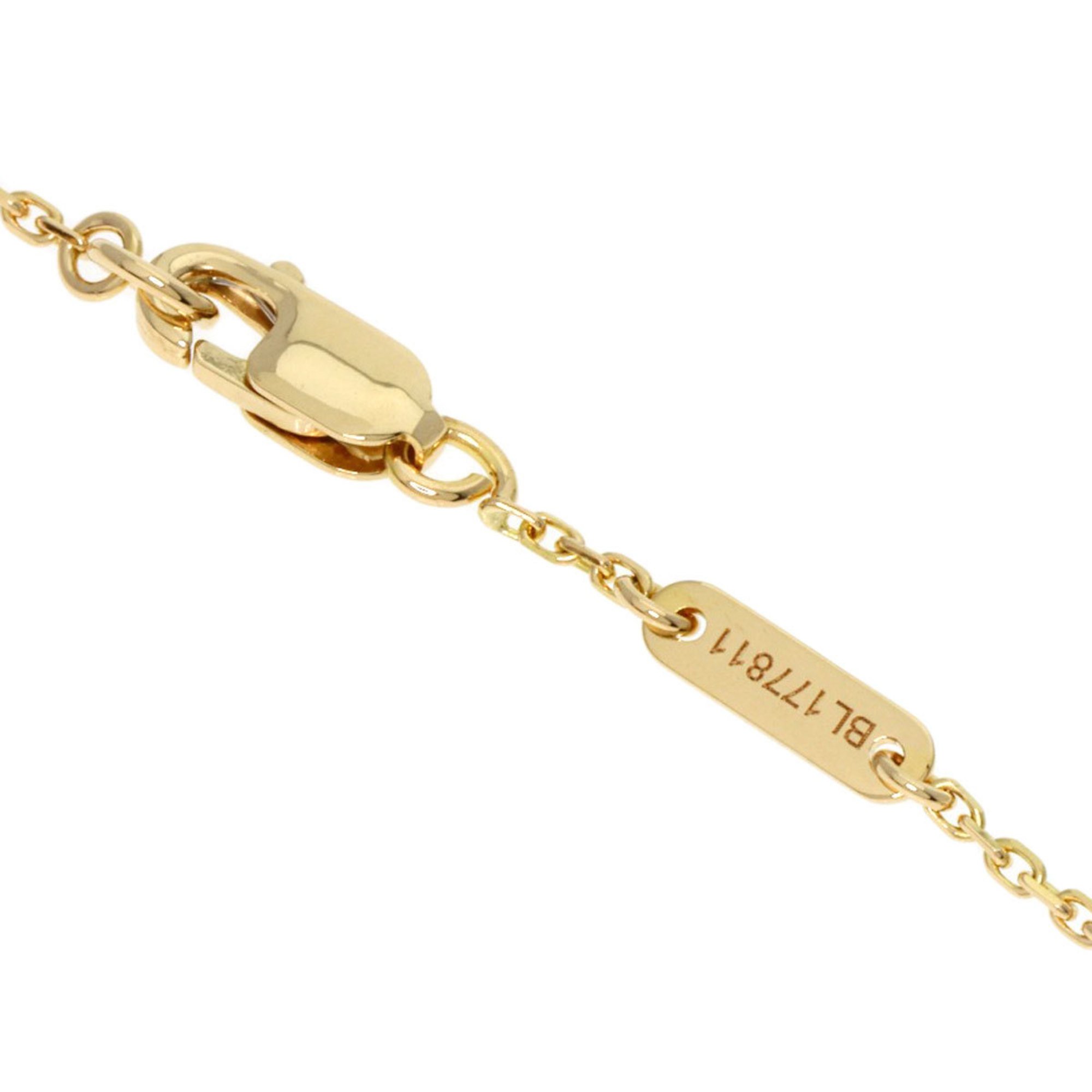 Van Cleef & Arpels Sweet Alhambra Shell Bracelet, 18K Yellow Gold, Women's,