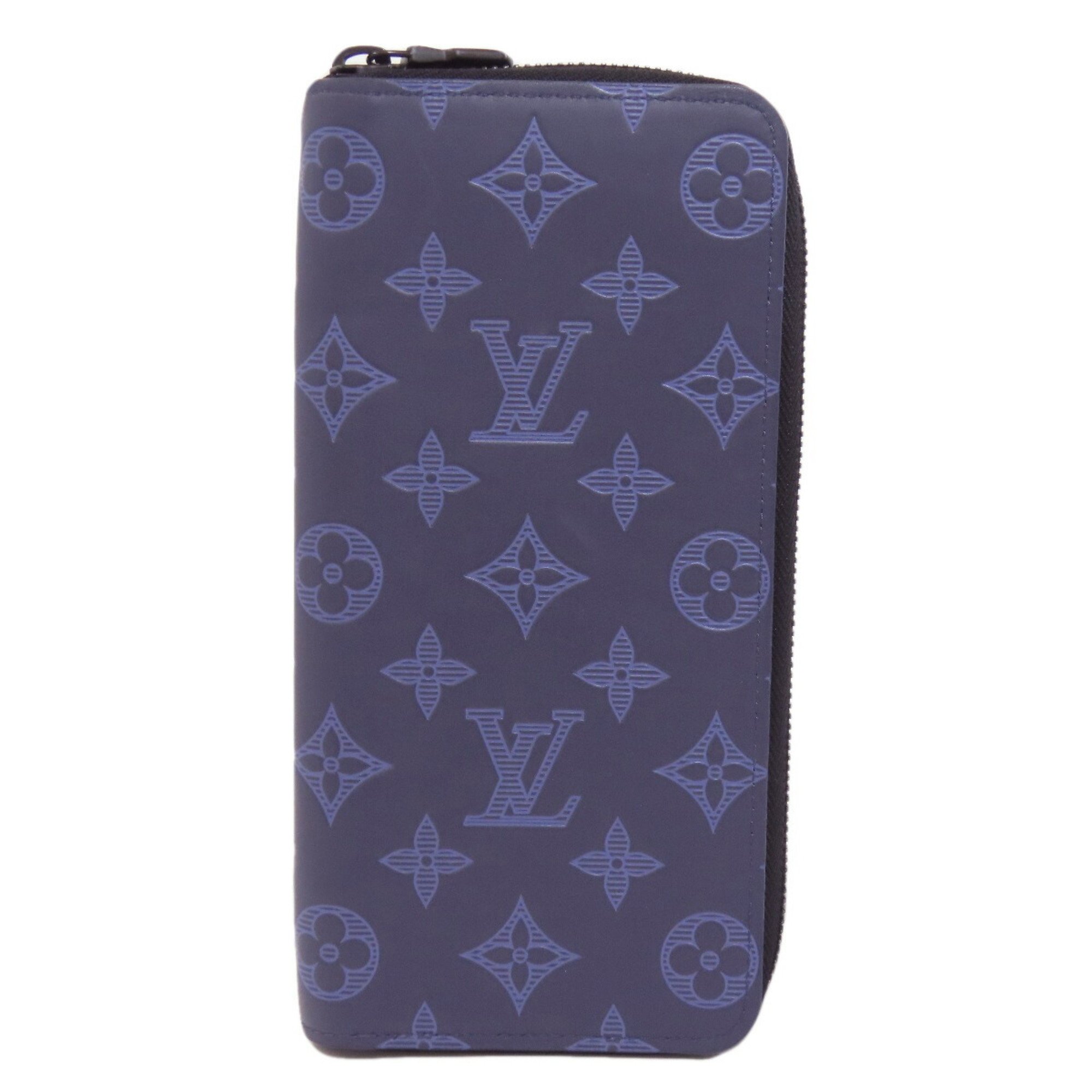 Louis Vuitton M80423 Zippy Wallet Vertical Long Monogram Shadow Women's LOUIS VUITTON