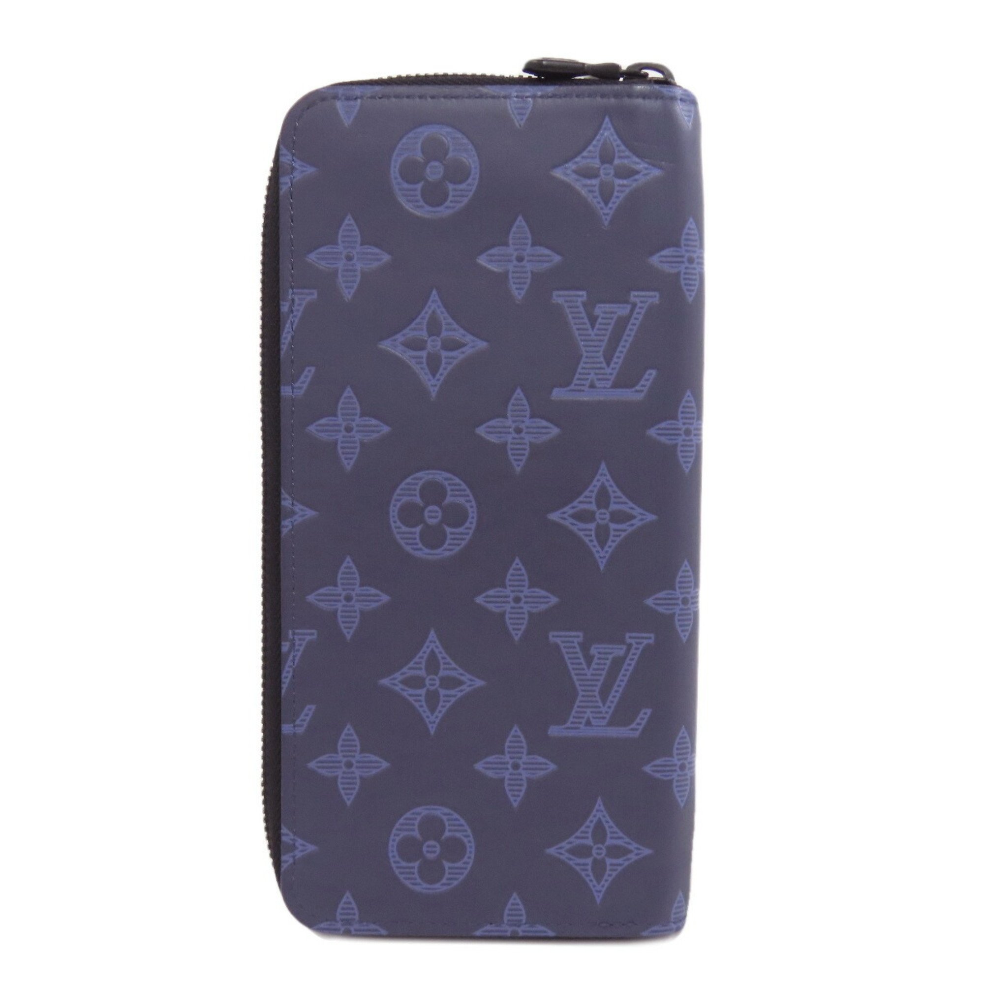 Louis Vuitton M80423 Zippy Wallet Vertical Long Monogram Shadow Women's LOUIS VUITTON