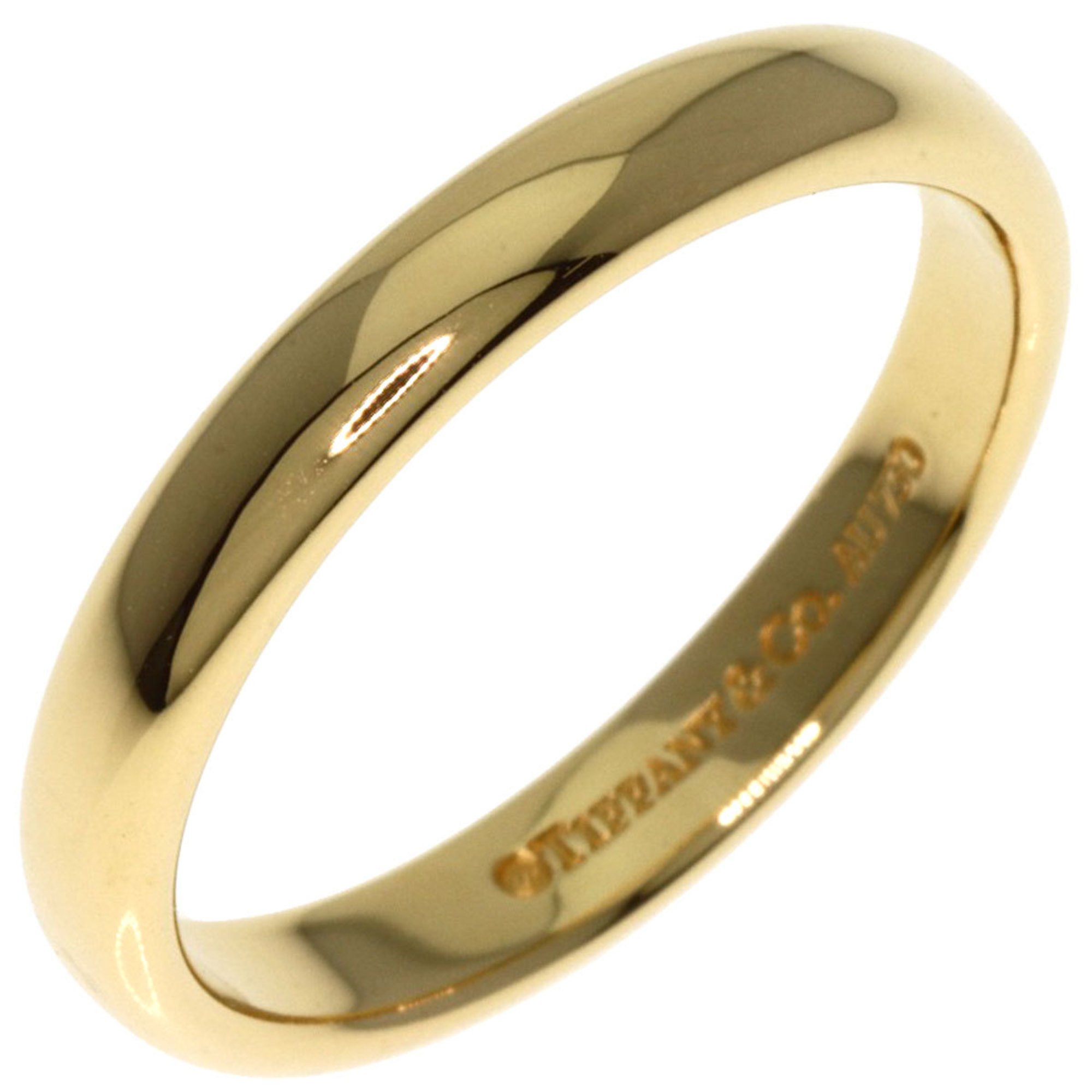 Tiffany Classic Band Ring, 18K Yellow Gold, Women's, TIFFANY&Co.