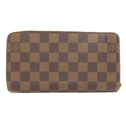 Louis Vuitton N60015 Zippy Wallet (old long wallet) Damier canvas for women LOUIS VUITTON