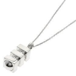 Tiffany Groove Necklace Silver Women's TIFFANY&Co.