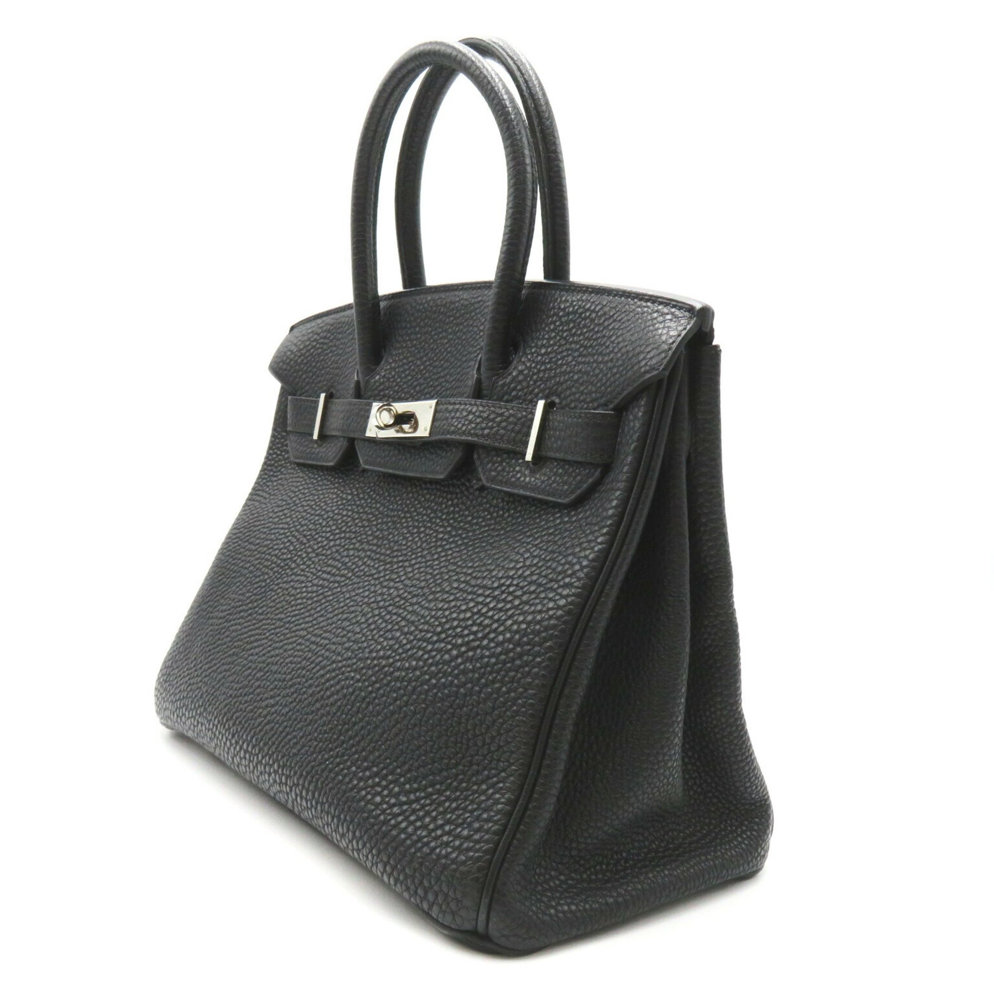 Hermes HERMES Birkin 30 Handbag Bag Leather Togo Women's Black